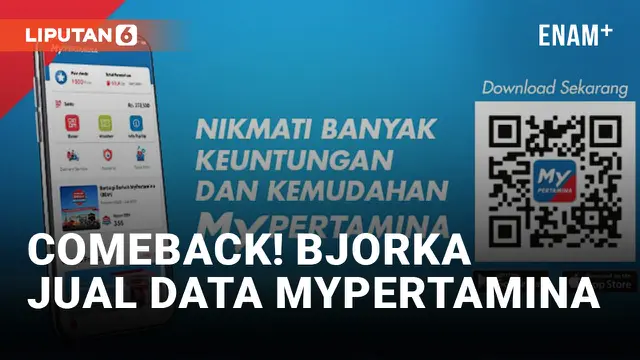 Bjorka Kembali Muncul, Kali Ini Jual 44 Juta Data MyPertamina