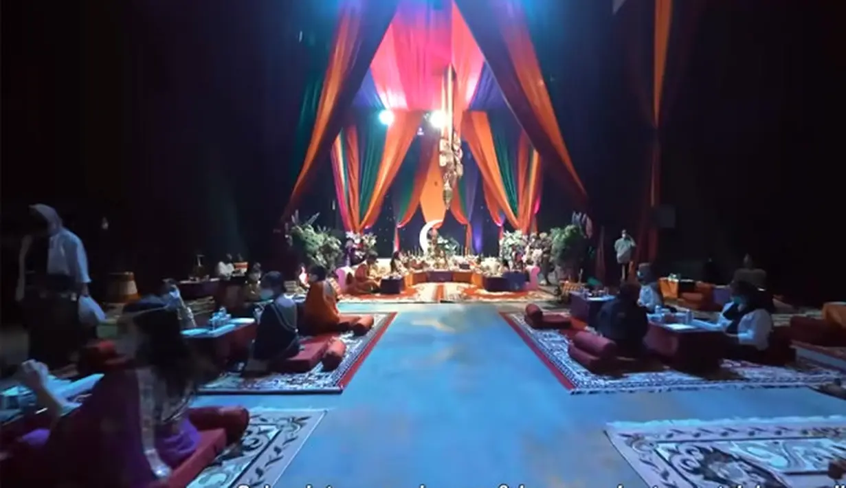 Aurel Hermansyah acara henna night (Youtube/The Hermansyah A6)