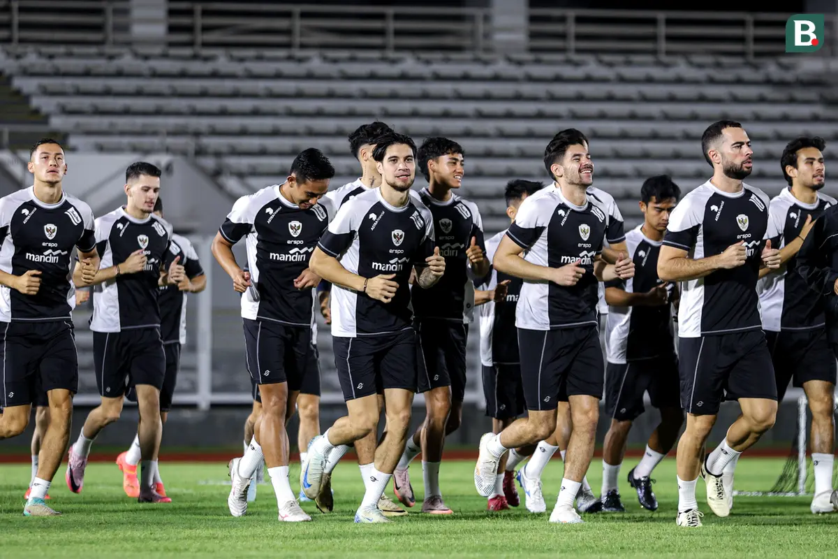 Foto: Baru Tiba di Tanah Air, Kevin Diks Langsung Geber Latihan Bersama Timnas Indonesia