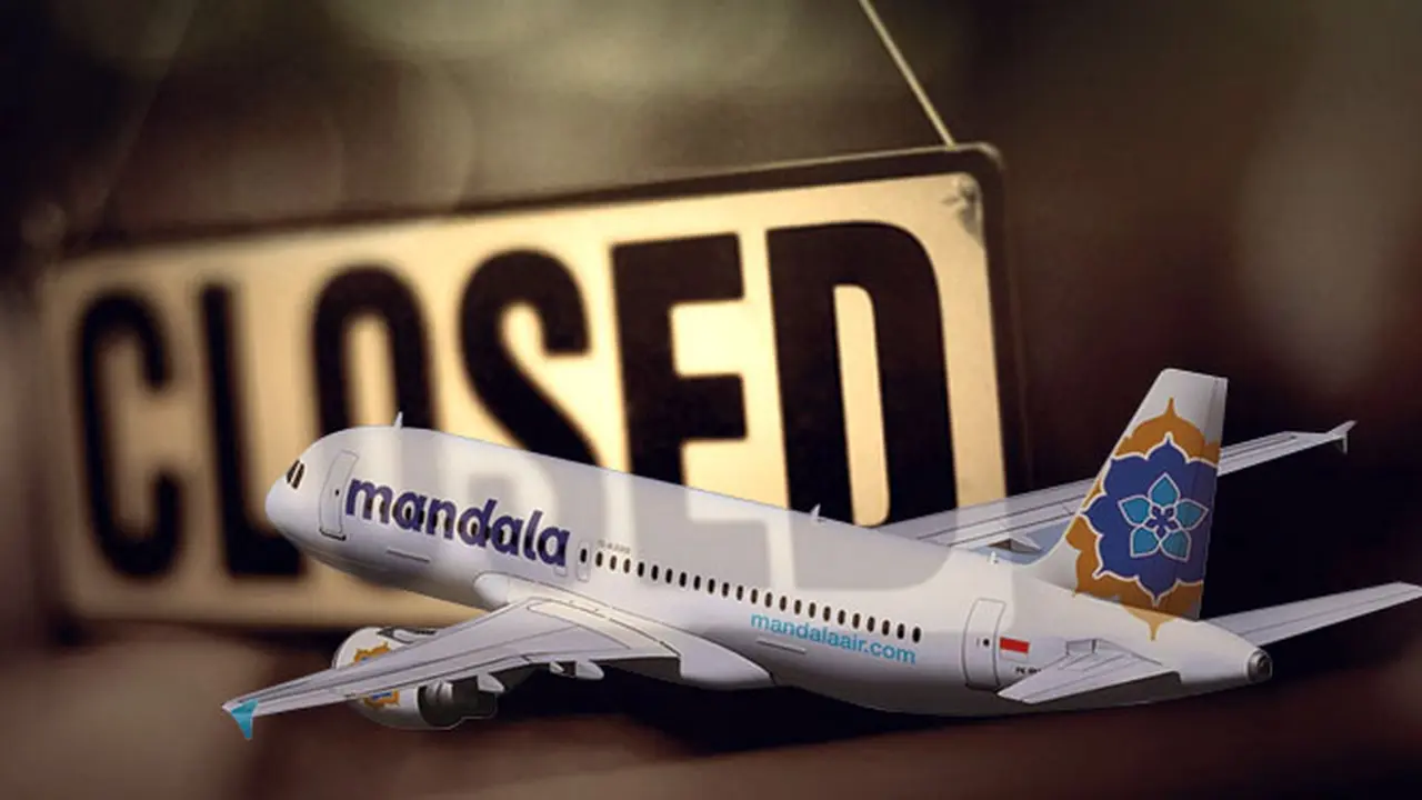 Mandala Air Tutup 3 (Liputan6.com/M.Iqbal)