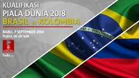 Kualifikasi Piala Dunia 2018_Brasil vs Kolombia (Bola.com/Adreanus Titus)