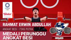 Berita Video Angkat Besi Kembali Sumbang Medali di Olimpiade Tokyo 2020, Rahmat Erwin Abdullah Raih Perunggu