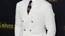 Chris Evans menghadiri pemutaran perdana "Knives Out" Lionsgate di Regency Village Theatre di Westwood, California pada 14 November 2019. Nama Chris Evans melambung setelah memainkan film superhero Captain America garapan Marvel. (Jon Kopaloff/Getty Images,/AFP)