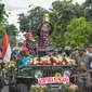 Wali Kota Surabaya Eri Cahyadi kirab trofi Adipura Kencana keliling Kota Surabaya