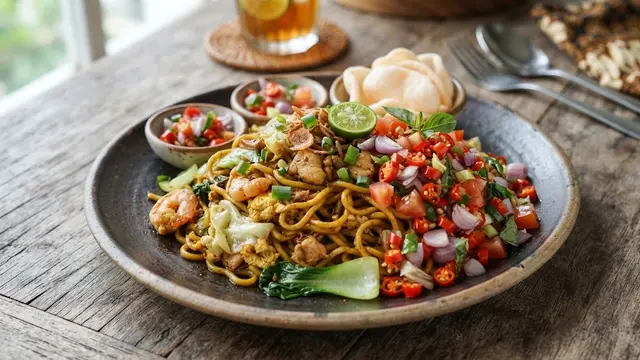 Resep Mie Goreng Sambal Dabu yang Pedas dan Segar