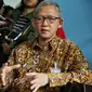 Direktur Utama RSCM Dr Heriawan Soejono memberikan keterangan terkait kasus mafia ginjal  di RS Cipto Mangunkusumo, Jakarta, Jumat (5/2/2016). (Liputan6.com/Faizal Fanani)