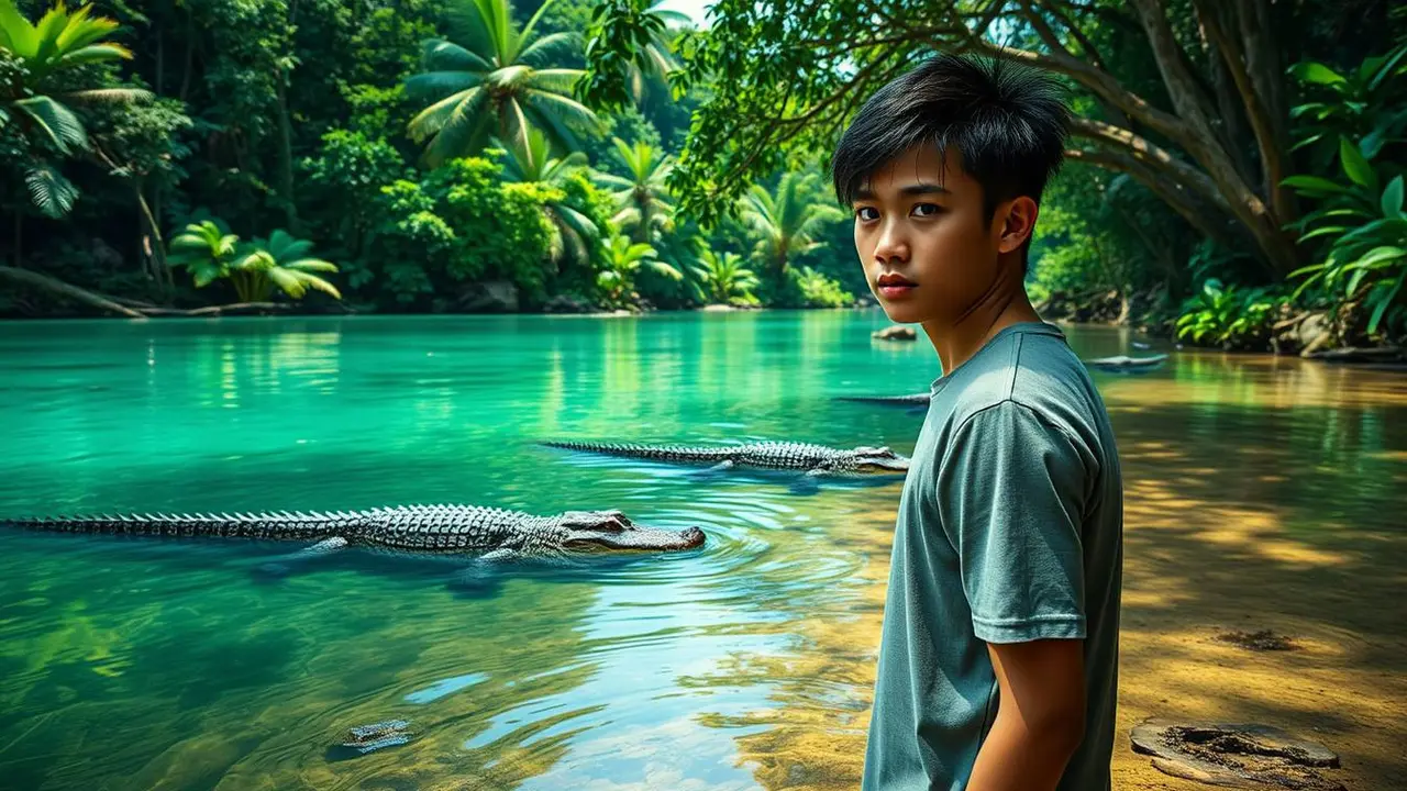 mimpi melihat buaya di sungai
