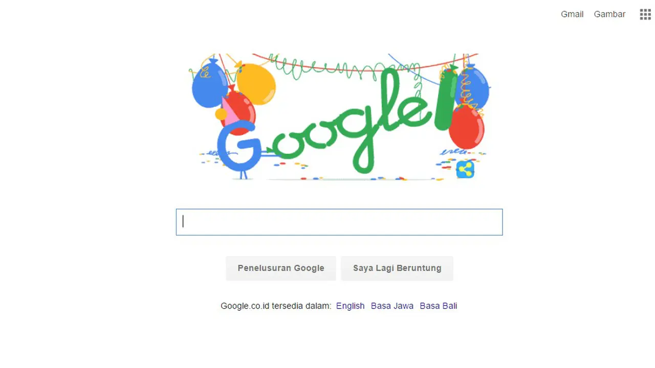 Ulang tahun Google