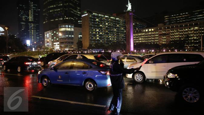 Hujan Merata Perparah Kemacetan Jakarta Malam Ini