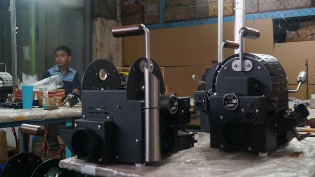 Mesin Sangrai Kopi Asal Bandung Tembus Mancanegara Regional Liputan6 Com