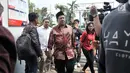 Wakil Ketua DPR Fadli Zon dan Fahri Hamzah tiba di Rutan Klas I Cipinang, Jakarta, Rabu (6/2). Selain menjenguk, Fadli Zon dan Fahri mempertanyakan rencana pemindahan Ahmad Dhani ke Surabaya guna menjalani persidangan. (Merdeka.com/Iqbal S. Nugroho)