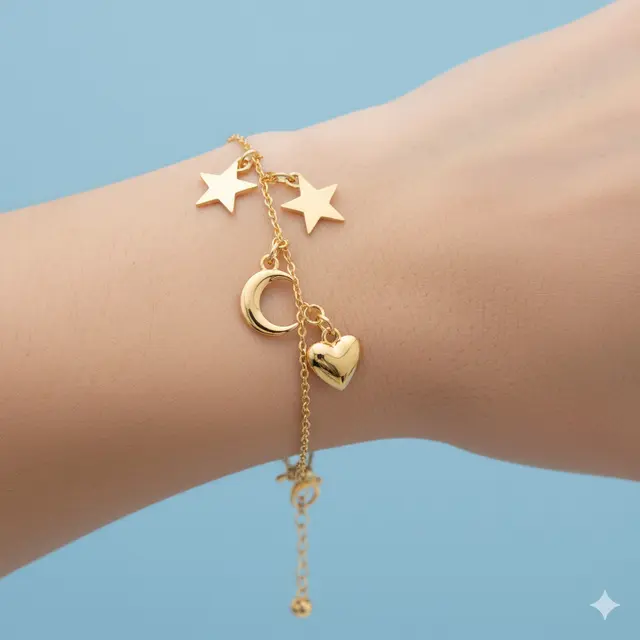 Gelang Emas 18 Karat Italy Model Terbaru Investasi. Gemini