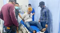 Pelaku jambret di Pekanbaru yang ditembak polisi karena melawan saat ditangkap. (Liputan6.com/M Syukur)