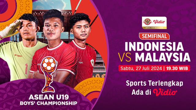 AFF U-19: Indonesia Vs Malaysia