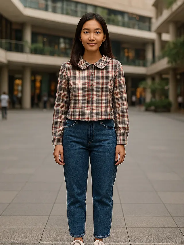 Model Atasan Wanita Lengan Panjang/ChatGPT