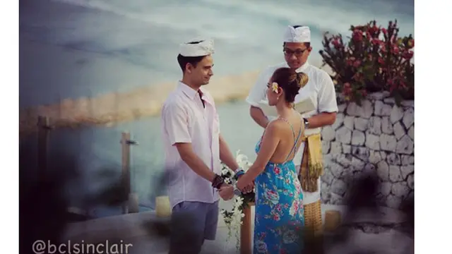 Bunga Citra Lestari dan Ashraf Sinclair