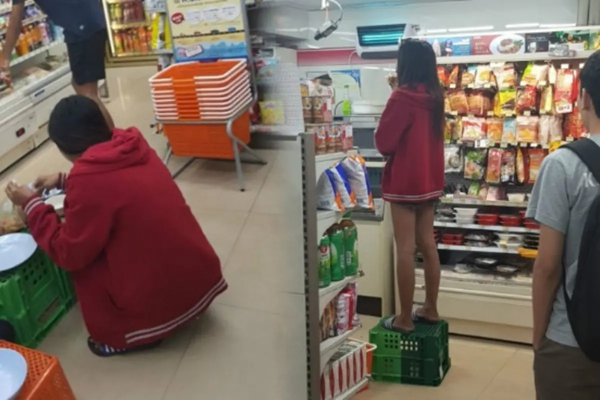[Bintang] Menganggap Toko Seperti Rumah, Kelakuan Pegawai Toko Ini Jadi Perbincangan Netizen