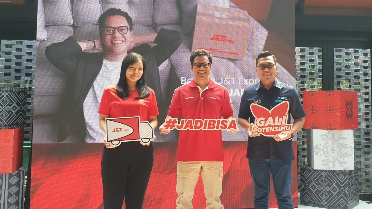 J&T Express Bersama Arief Muhammad Luncurkan Kampanye #JADIBISA, Hadirkan J&T Connect Preneur Tour 5 Kota