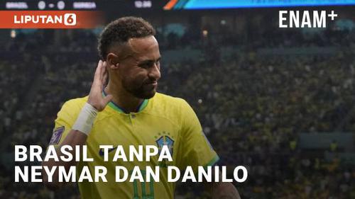 VIDEO: Neymar dan Danilo Lewatkan Fase Grup Piala Dunia