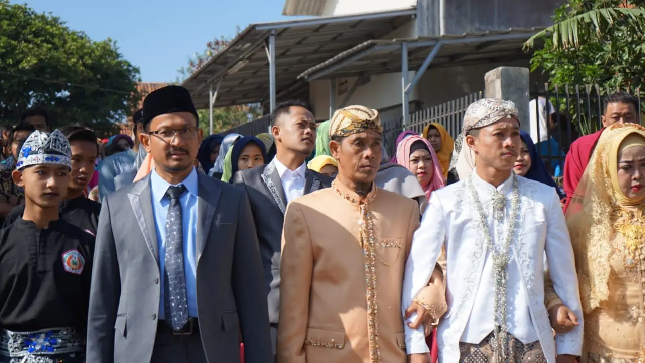 Dua sejoli atlet pencak silat sal Garut peraih emas Asian Games melangsungkan pernikahan