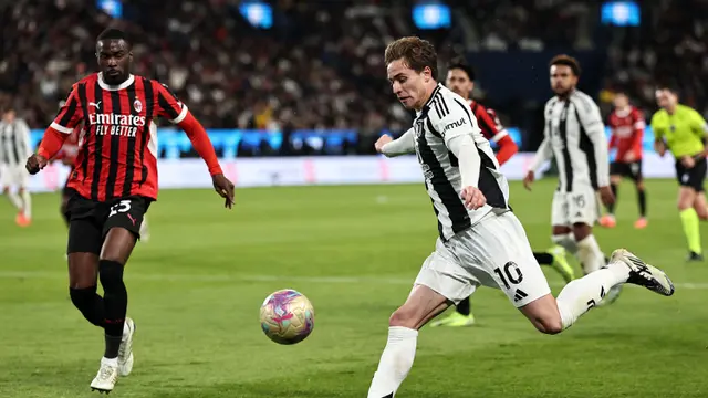 Foto: Cetak Gol ke Gawang AC Milan, Kenan Yildiz Buat Catatan Mengagumkan