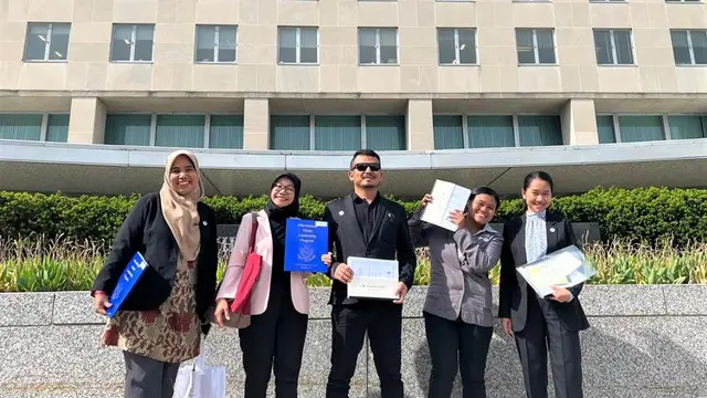 Peserta IVLP mengunjungi Departemen Luar Negeri AS, Washington, D.C.