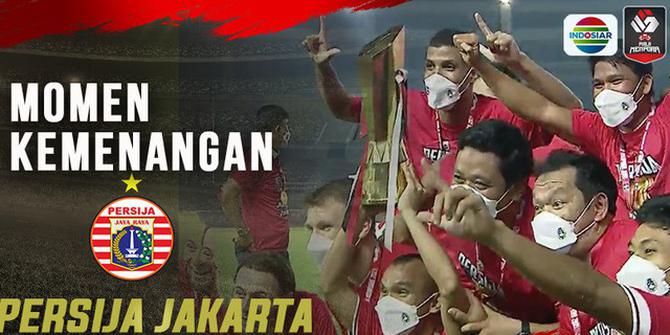 VIDEO: Melihat Selebrasi Juara Persija Jakarta di Piala Menpora 2021