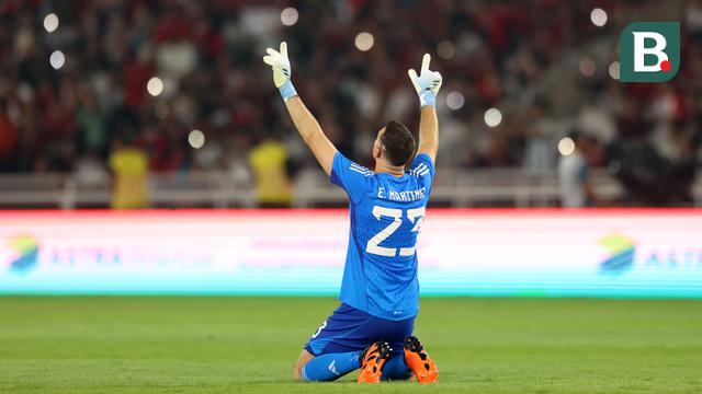 Emiliano Martinez_FIFA Matchday_Timnas Indonesia Vs Argentina