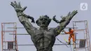 Monumen Pembebasan Irian Barat didirikan pada 1962. (Liputan6.com/Herman Zakharia)