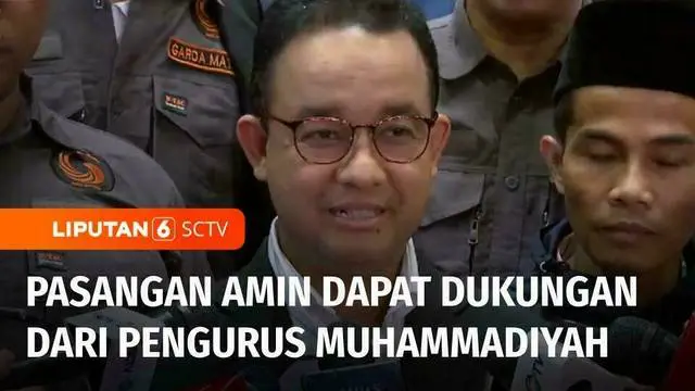 VIDEO: Pasangan Anies - Cak Imin Mendapat Dukungan dari Puluhan Pimpinan Muhammadiyah