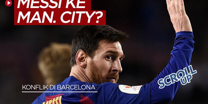 VIDEO: Konflik dengan Abidal, Lionel Messi ke Manchester City?