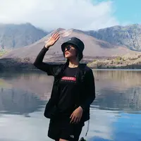 Febby Rastanty mancing di gunung (Instagram/febbyrastanty)