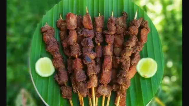 Resep Olahan Sate Kekinian, Sate Maranggi.