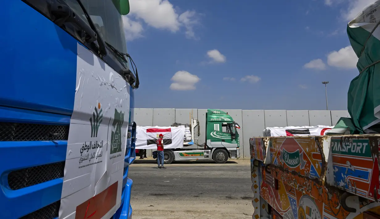 Temuan Lembaga Swadaya Masyarakat (LSM) internasional yang berfokus pada perlindungan hak asasi manusia ini sejalan dengan peringatan kelaparan di Gaza yang dirilis Perserikatan Bangsa Bangsa (PBB). (Khaled DESOUKI/AFP)