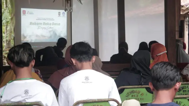 Puncak kegiatan dari Rekam Reka Desa 'Designing Culture', sebuah kegiatan pemajuan kebudayaan desa Kemendikbudristek RI.(Foto: Akhmad Fadli untuk Liputan6.com)