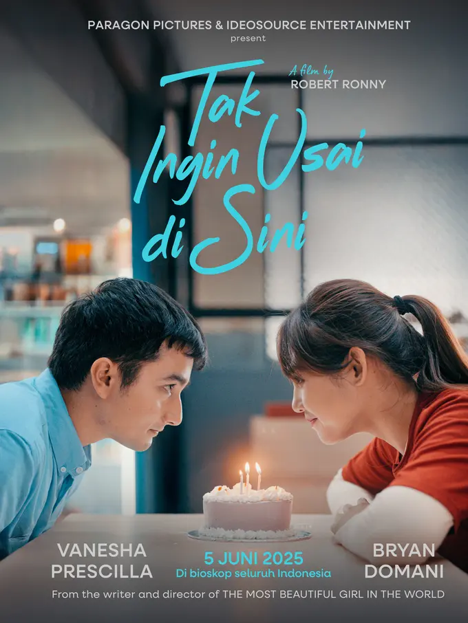 Kisah Cinta Abadi Vanesha Prescilla dan Bryan Domani di Film Tak Ingin Usai di Sini