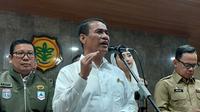 Menteri Pertanian Andi Amran Sulaiman di Kantor Kementerian Pertanian, Senin (17/2/2025). (Foto: Liputan6.com/Arief RH)