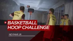 Berita Video Saat Pemain Termahal Dunia, Neymar Jr Ditantang Basketball Hoop Challenge