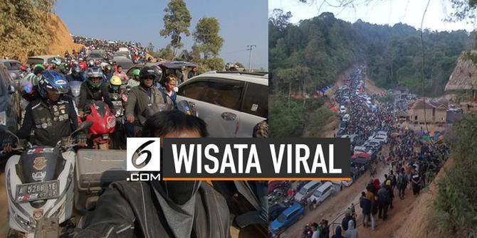 VIDEO: Tempat Wisata Viral, Pengunjung Kena Macet 10 Jam