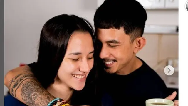 Dahlia Poland dan Fandy Christian (Foto: instagram fandych)