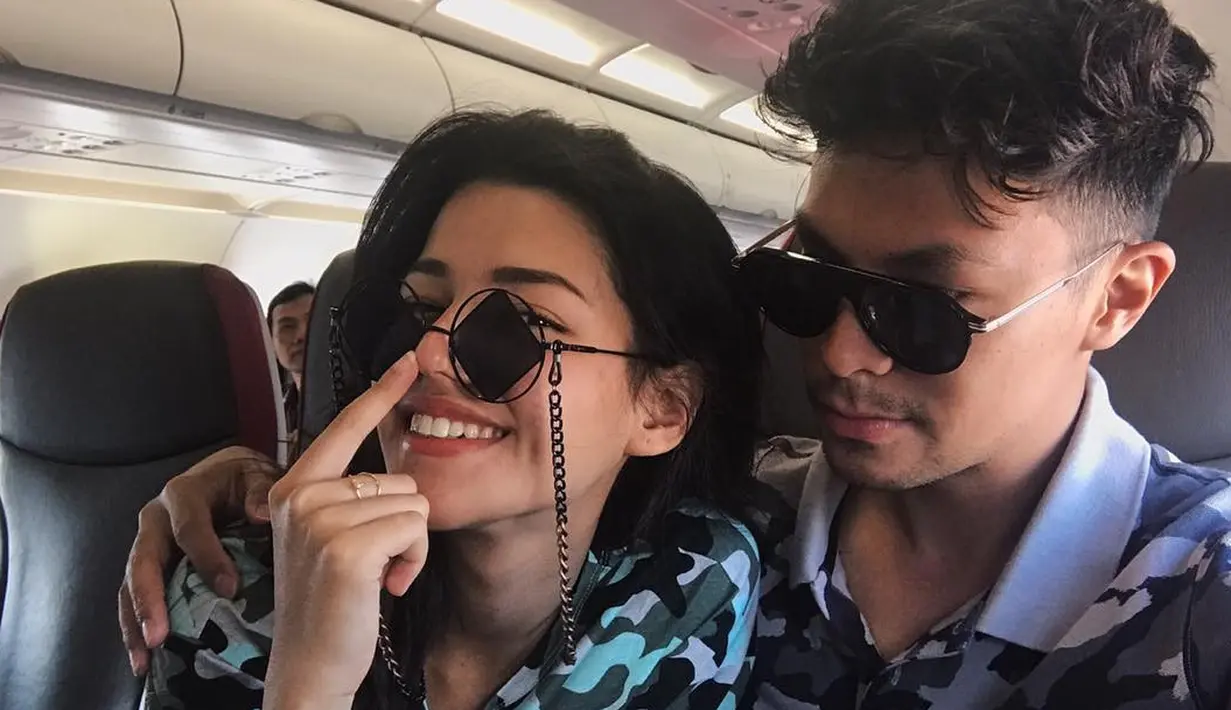 Fero Walandouw menjalin hubungan asmara dengan wanita keturunan Indonesia dan Mesir, Susan Sameh. (Foto: instagram.com/fero_walandouw)