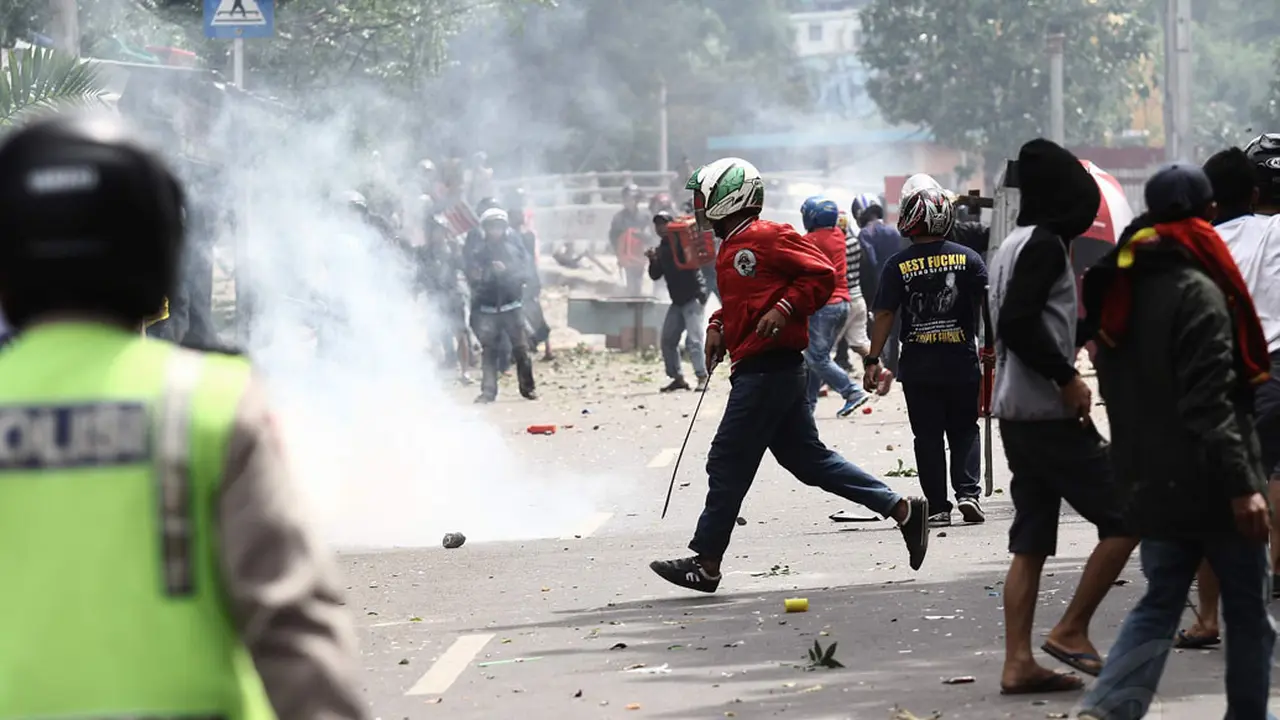 Ilustrasi Tawuran Warga