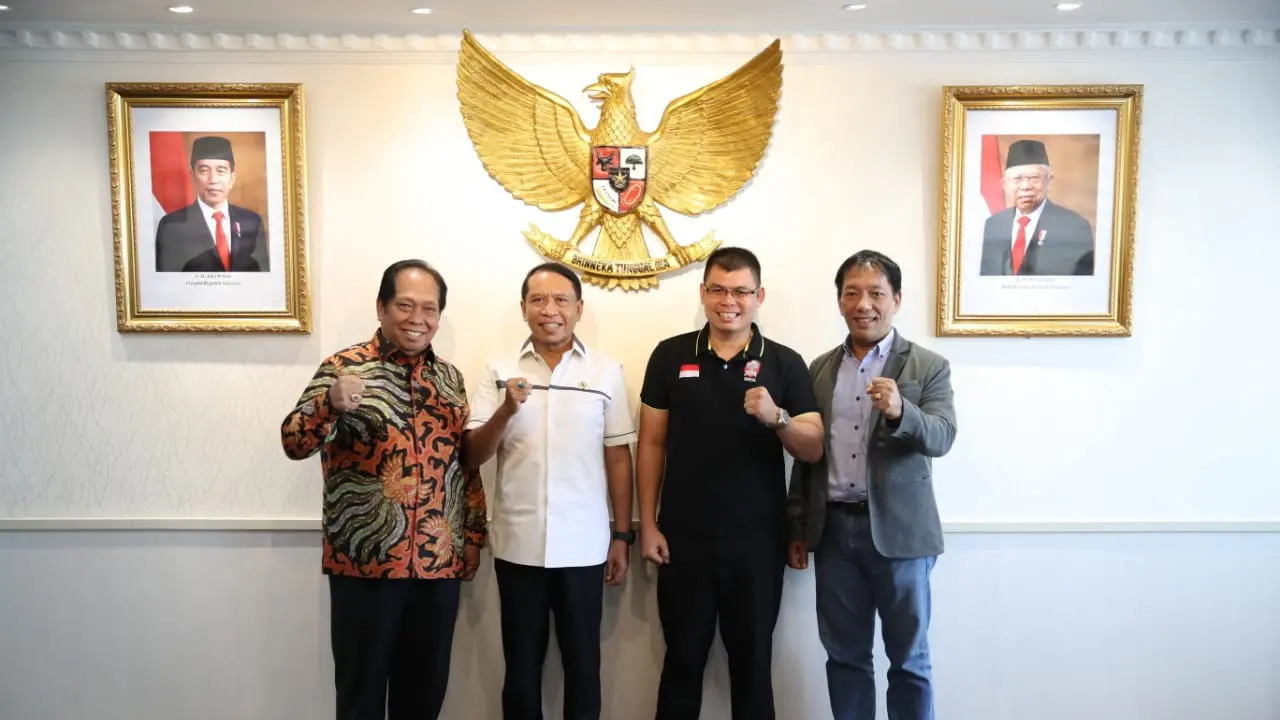 Dukung Tinju Tanah Air Menpora Restui Tayangan Kejuaraan Boxing Mengudara