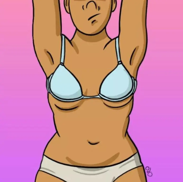 Bra kekecilan. (Sumber foto: buzzfeed.com)