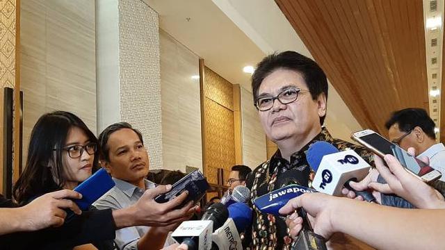 Ahmad M Ramli, Direktur Jenderal Penyelenggara Pos dan Informatika Kemkominfo. Liputan6.com/Pramita Tristiawati