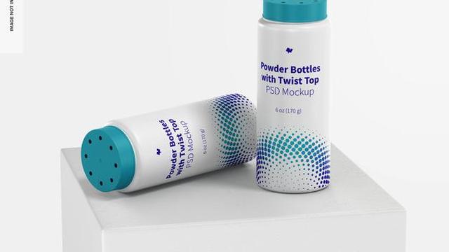 Ilustrasi cara, membuat slime, bedak bayi