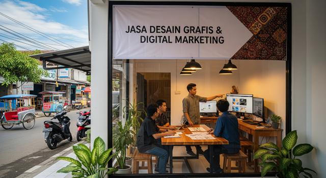 5. Jasa Desain Grafis atau Pembuatan Konten Digital