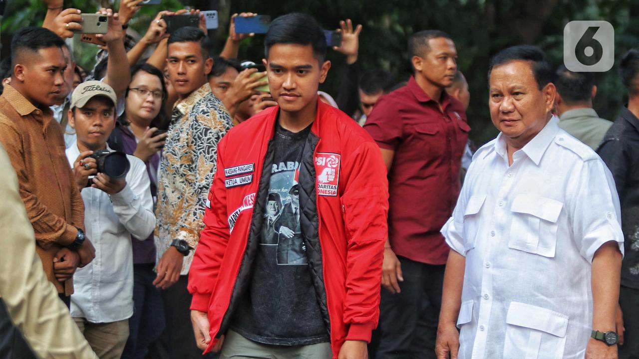 Kaesang Pangarep dan Prabowo Subianto