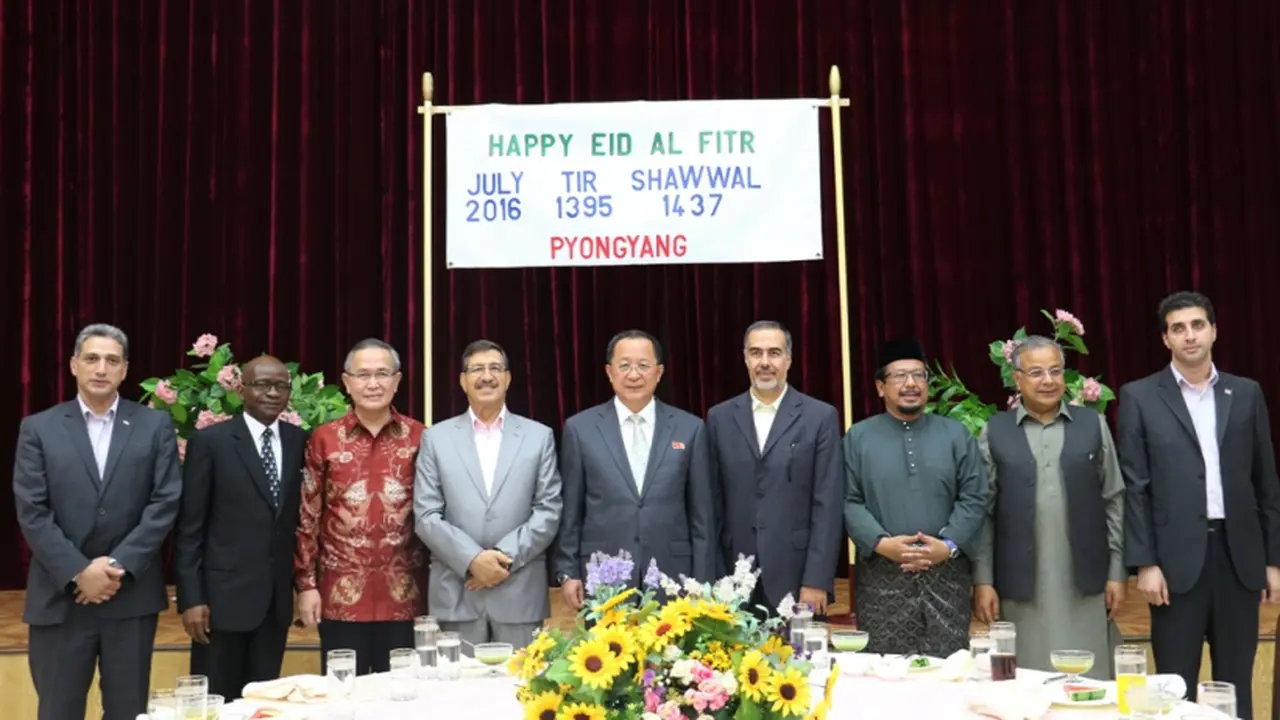 Lebaran di Korea Utara. (KBRI Pyongyang)