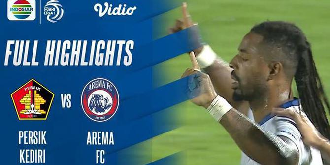 VIDEO: Penuh Drama, Arema FC Kalahkan Persik Kediri di Pekan 12 BRI Liga 1
